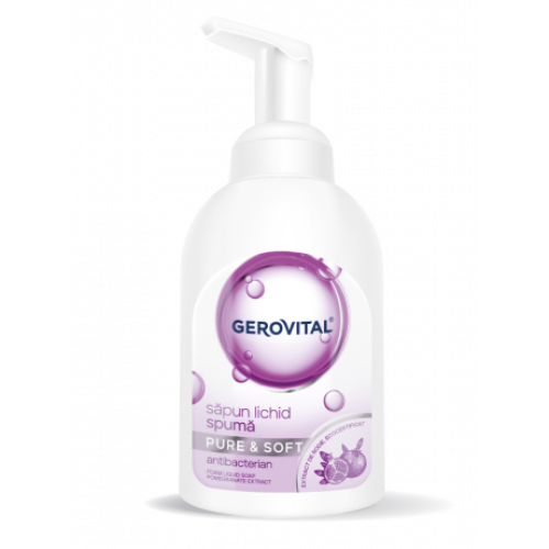 GEROVITAL SAPUN LICHID SPUMA 300 ML PURE SOFT COBYUL