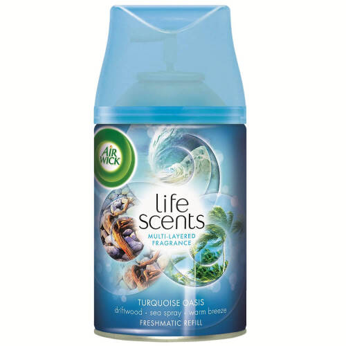 AIRWICK REZERVA APARAT 250 ML LIFE SCENTS TURQUOISE OASIS