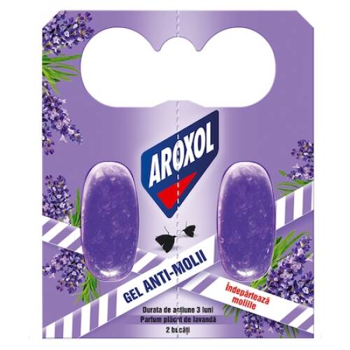 AROXOL ANTIMOLII GEL 2/SET LAVANDA