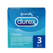 DUREX PREZERVATIVE 3/SET CLASSIC