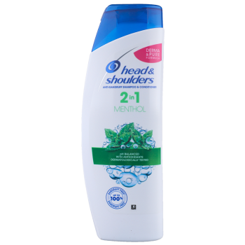 HEAD&SHOULDERS 360 ML RO 2IN1 MENTHOL