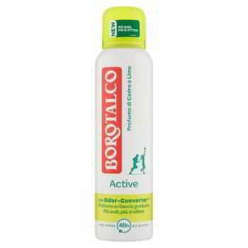 BOROTALCO DEODORANT 150 ML ACTIVE CITRUS AND LIME