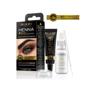 HENNA VOPSEA SPRANCENE NEGRU BIO