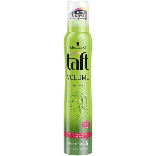 TAFT SPUMA PAR 200 ML VOLUME MEGA STRONG