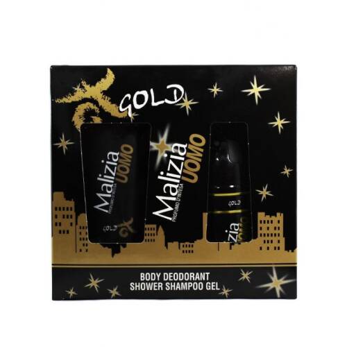 MALIZIA CASETA DEO+GEL DUS GOLD