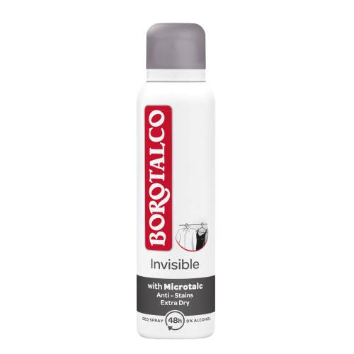 BOROTALCO DEODORANT 150 ML INVISIBLE DRY