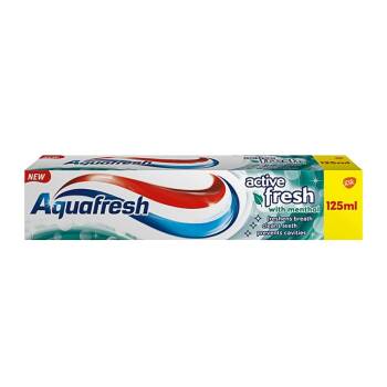 AQUAFRESH 125 ML ACTIVE FRESH MENTHOL