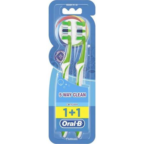 ORAL-B PERIUTA DINTI 5WAY CLEAN 1+1 MEDIUM