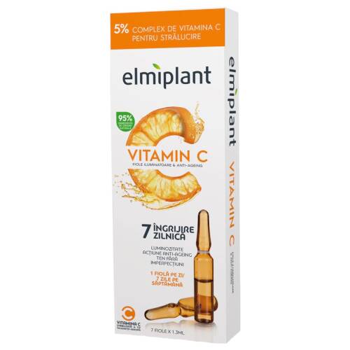 ELMIPLANT FIOLE VITAMINA C 7 BUC