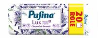 PUFINA LUX HARTIE IGIENICA 20/SET 3 STRATURI LAVANDA