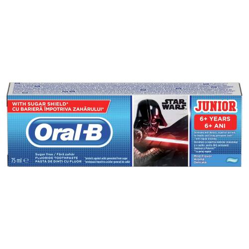 ORAL-B PASTA DINTI 75 ML 6+ ANI STARWARS