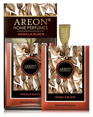 AREON HOME SACHET PERFUME PREMIUM VANILLA BLACK