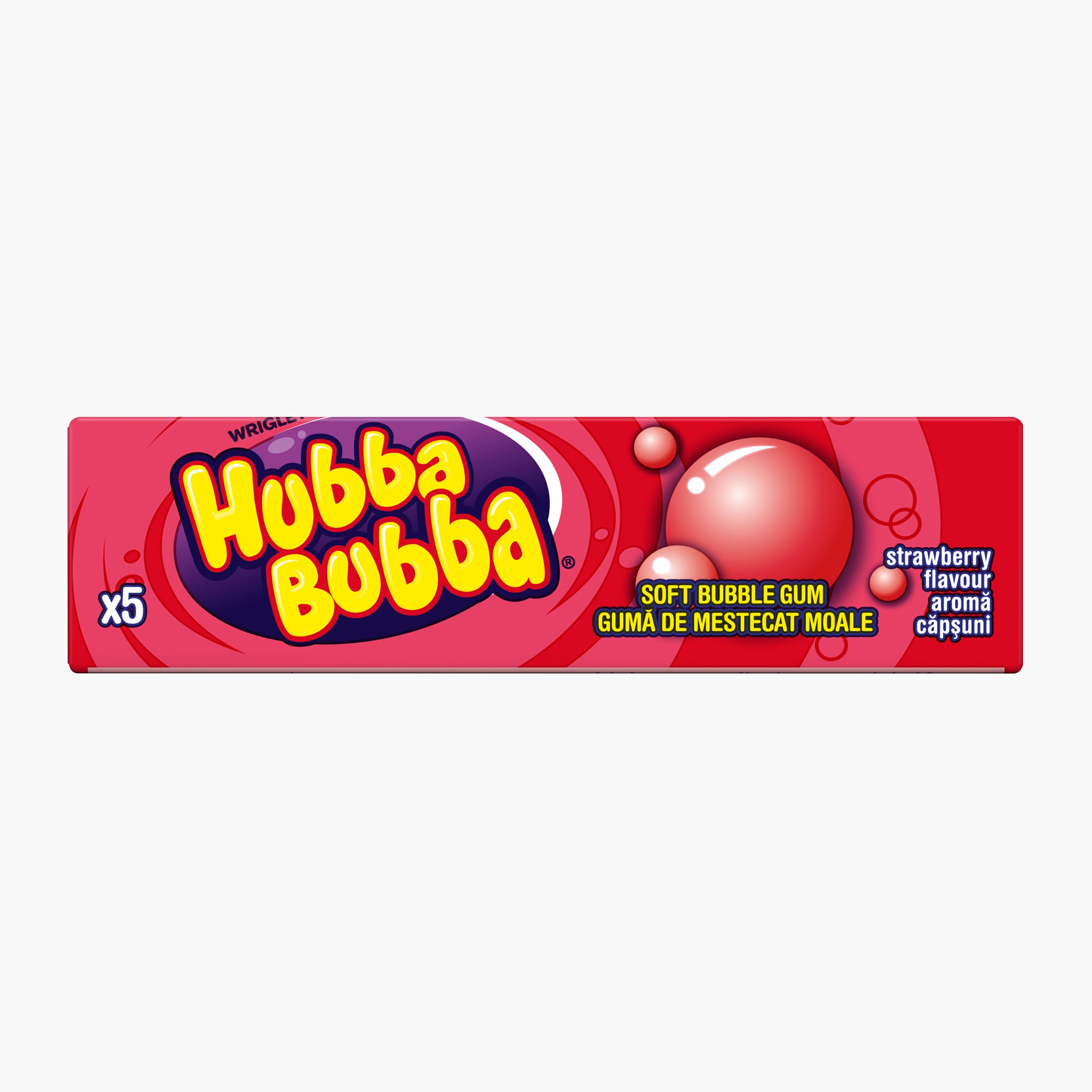 HUBBA BUBBA 5 BUC STRAWBERRY