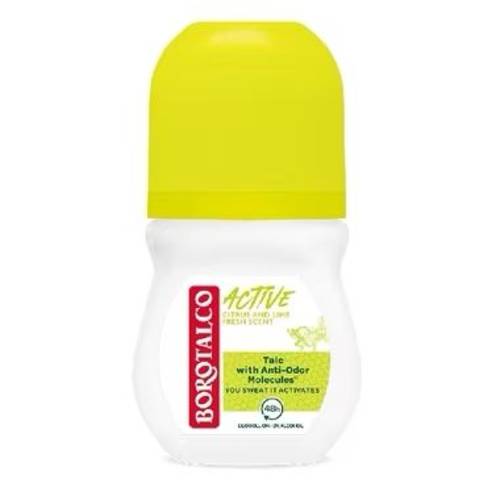 BOROTALCO ROLL-ON 50 ML ACTIVE TALC