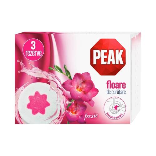 PEAK REZERVA ODORIZANT WC FLOARE 3 BUC FREZIE