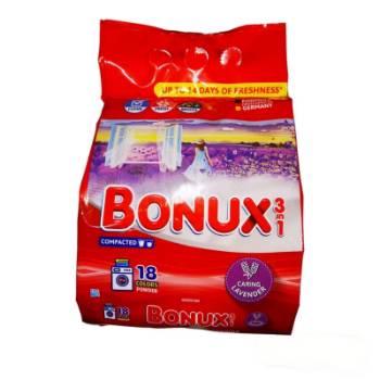 BONUX AUTOMAT 1.17 KG 18 SPALARI CARING LAVANDER