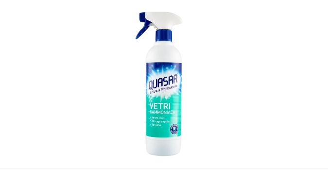 QUASAR 580 ML VETRI AMMONIACA