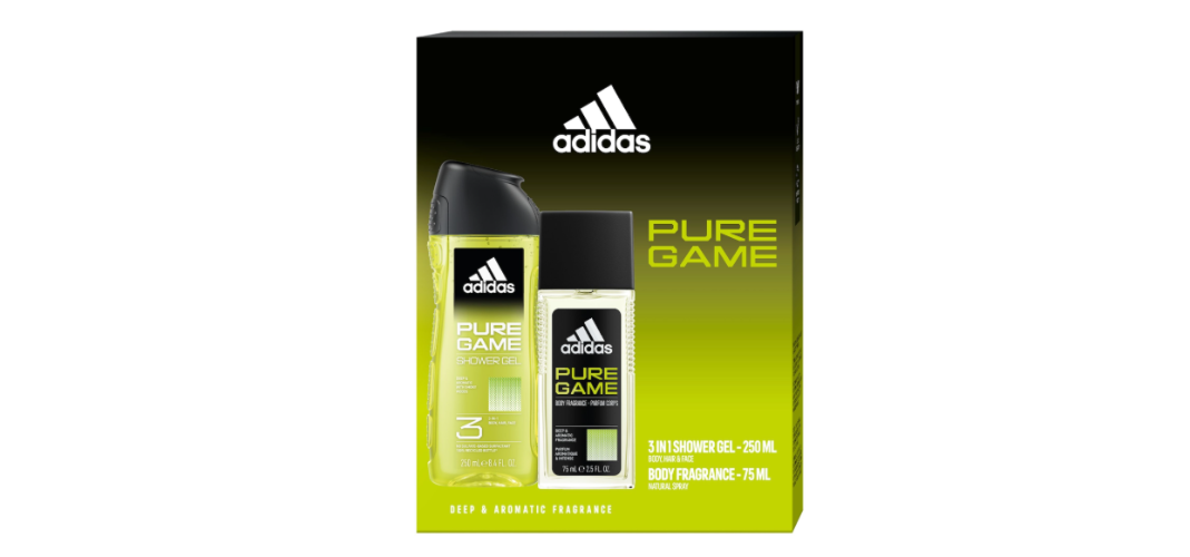 ADIDAS CASETA XS24 DNS 75 ML+GEL DUS 250 ML PURE GAME