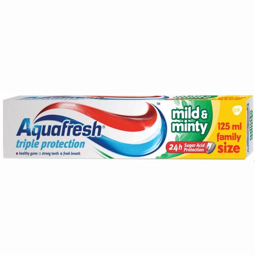 AQUAFRESH 125 ML MILD & MINTY