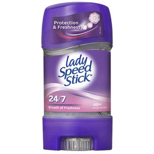 LADY SPEED STICK GEL 65 GR BREATH OF FRESHNESS 24/7