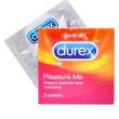 DUREX PREZERVATIVE 3/SET PLEASURE ME