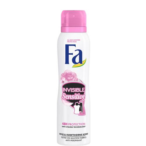 FA DEO 150 ML INVISIBLE SENSITIVE