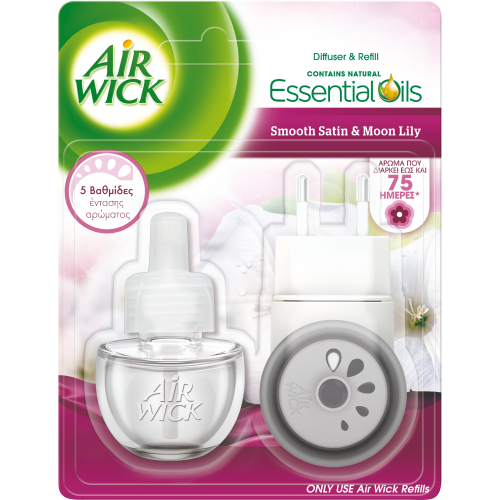 AIRWICK APARAT ELECTRIC 19 ML SMOOTH SATIN&MOONLILY