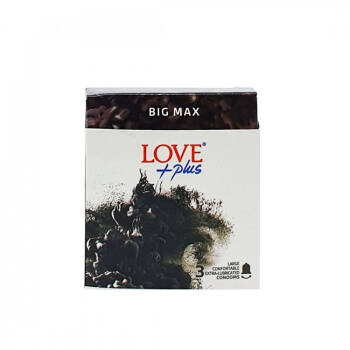 LOVE PLUS PREZERVATIVE 3/SET BIG MAX
