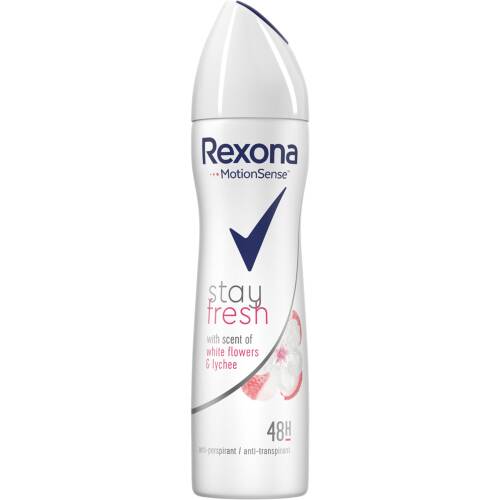 REXONA DEO 150 ML WHITE FLOWERS & LYCHEE