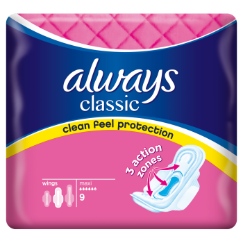 ALWAYS ABSORBANTE CLASSIC SUPER PLUS 9 BUC