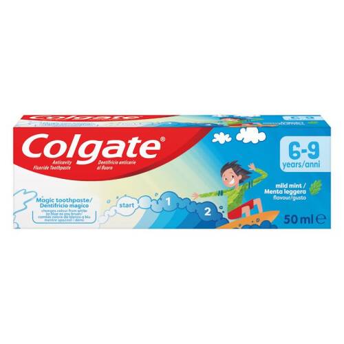 COLGATE PASTA DINTI COPII 50 ML 6-9 ANI