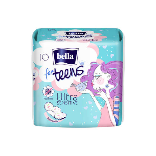 BELLA ABSORBANTE 10 BUC TEENS SENSITIVE