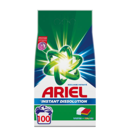 ARIEL AUTOMAT 7.5 KG 100 SP WHITES&COLORS