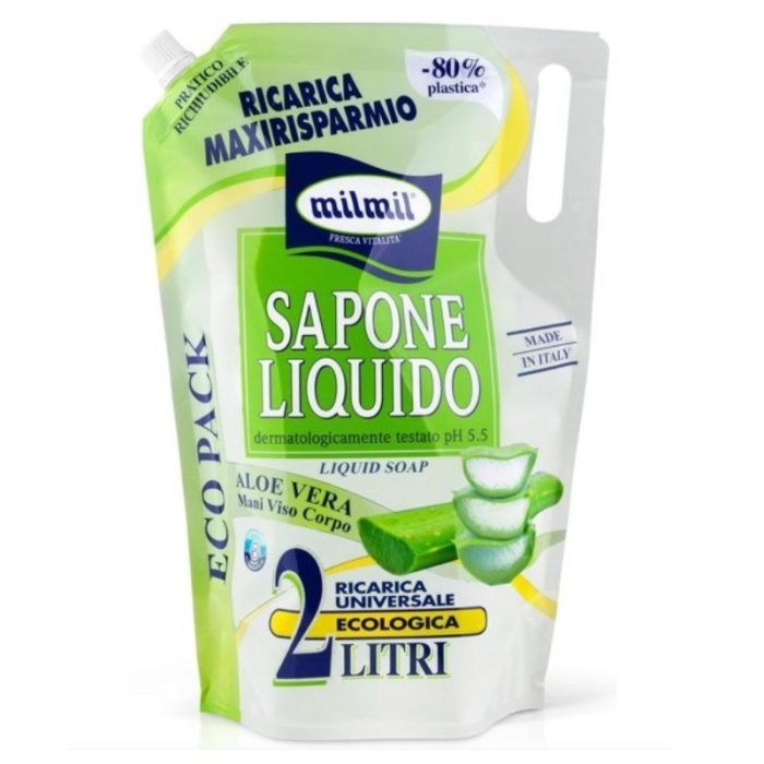 MILMIL SAPUN LICHID 2L REZERVA ALOE VERA