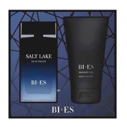 BI-ES CASETA MEN EDT 90 ML + GEL DUS 150 ML SALT LAKE