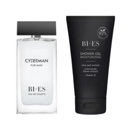 BI-ES CASETA MEN EDT 90 ML + GEL DUS 150 ML CYBERMAN