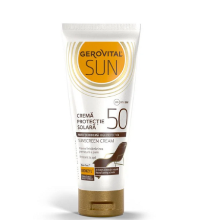 GEROVITAL SUN CREMA PROTECTIE SOLARA 100 ML SPF50