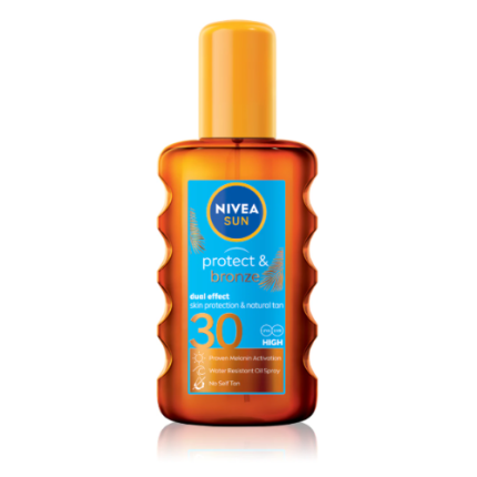 NIVEA SUN ULEI SPRAY PROTECTIE&BRONZARE FPS30 200 ML