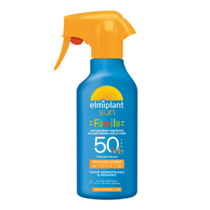 ELMIPLANT SUN LOTIUNE TRIGGER 270 ML FAMILY SPF50
