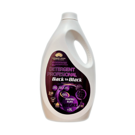 CASHMERE AROMA DETERGENT PROFESIONAL 3L BACK TO BLACK