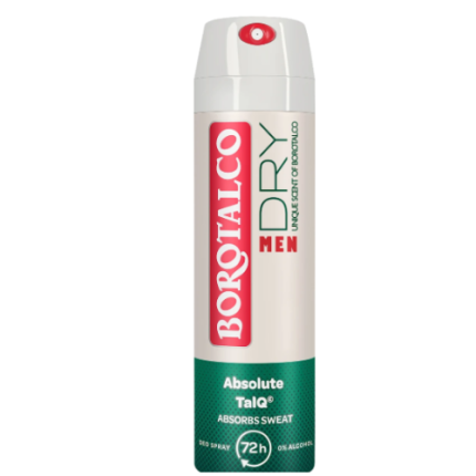 BOROTALCO DEODORANT 150 ML DRY TALQ