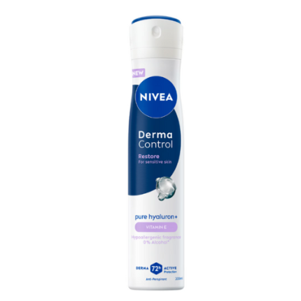 NIVEA DEODORANT 200 ML DERMA CONTROL RESTORE