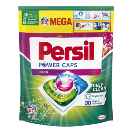 PERSIL CAPSULE 60 BUC POWER CAPS COLOR