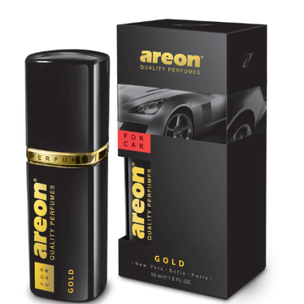 AREON PERFUME 50 ML FOR CAR GOLD