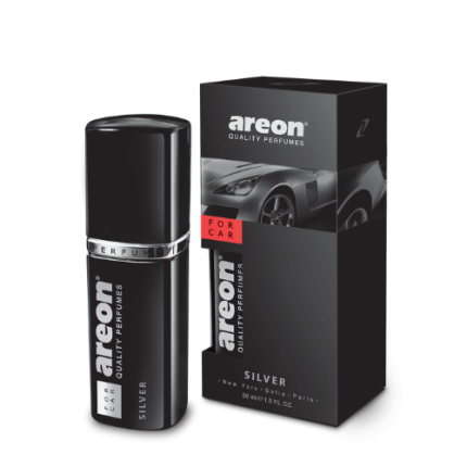 AREON PERFUME 50 ML FOR CAR SILVER