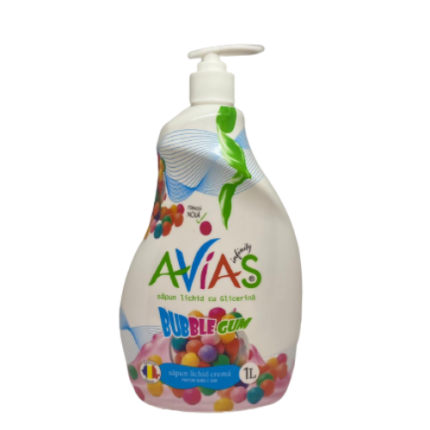 AVIAS SAPUN LICHID CREMA 1 L BUBBLE GUM